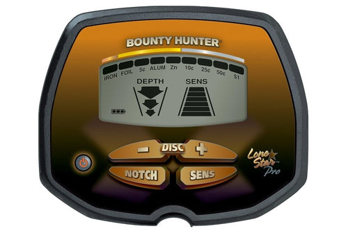 Bounty Hunter Lone Star Pro Metalldetektor mit Kopfhörer