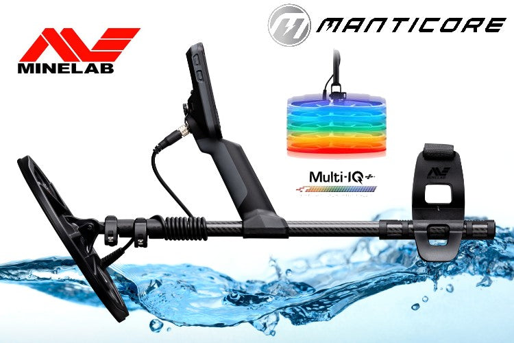 Metalldetektor Minelab Manticore (Showroom) Seitenansicht