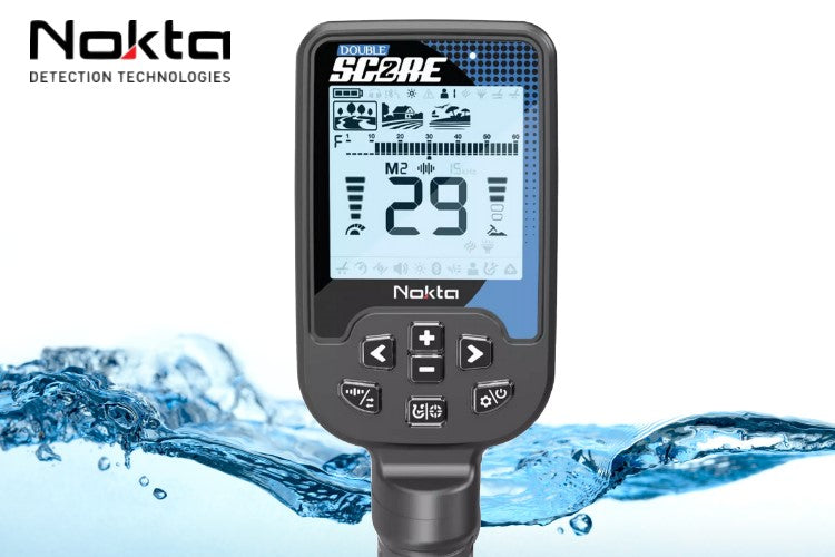 Nokta Double Score Metalldetektor Display
