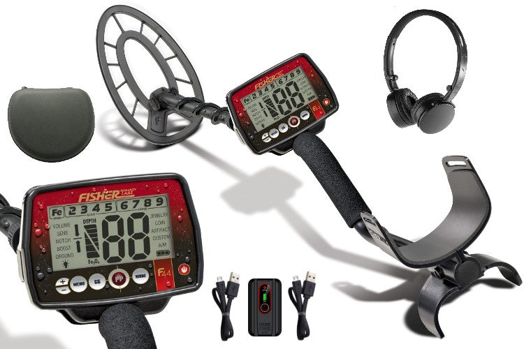 Metalldetektor Fisher F44 wireless