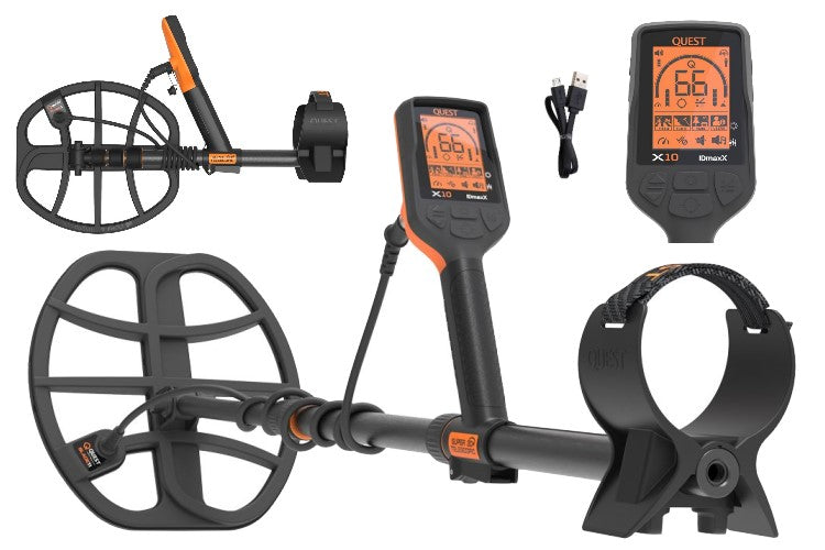 Quest X10 IDmaxX Metalldetektor