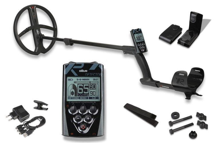 Metalldetektor XP DEUS X35 mit Display und 28cm Spule