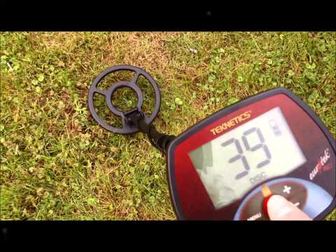 Das Signalverhalten des Eurotek PRO Metalldetektor YouTube Video
