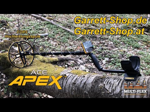 Garrett-Shop.de 👉 Garrett APEX Metalldetektor - Funktionen und Einstellmöglichkeiten YouTube Video