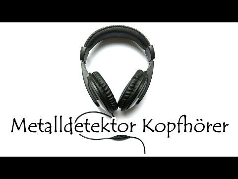 TreasureScan PRO Metalldetektorkopfhörer YouTube Video